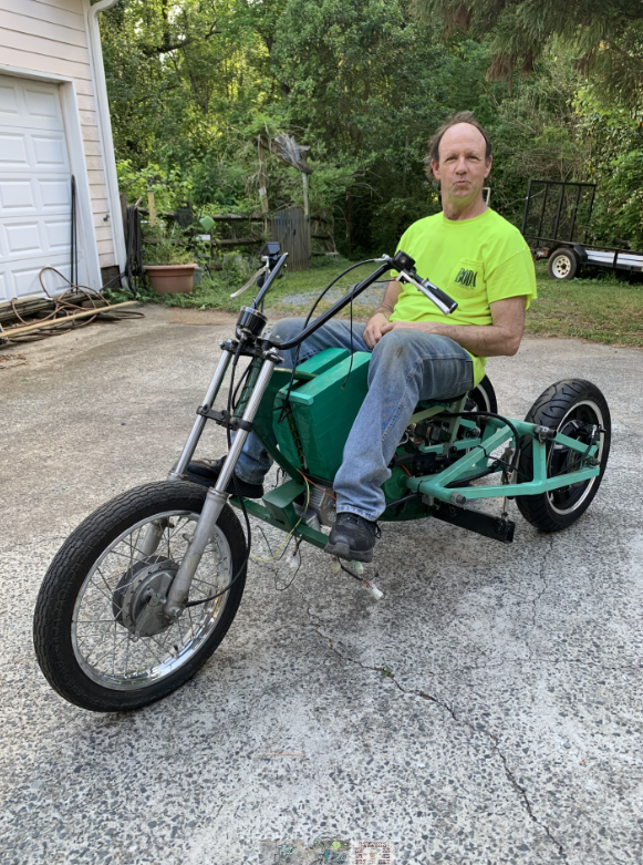 Scott Walls ’83: I just patented my “Tilting Trike” after many years of design