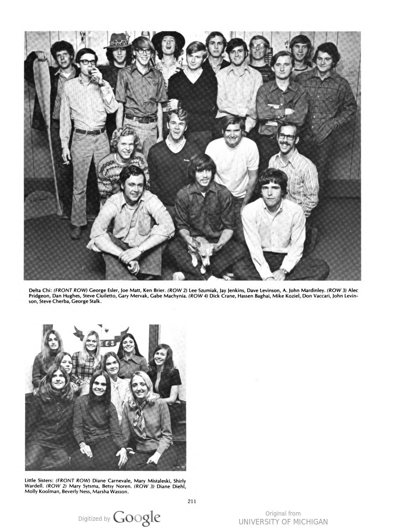 THE MICHIGANENSIAN SERIES: FEATURING 1972 AND 1981